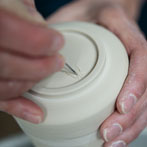 Juliet Macleod in her studio 2018